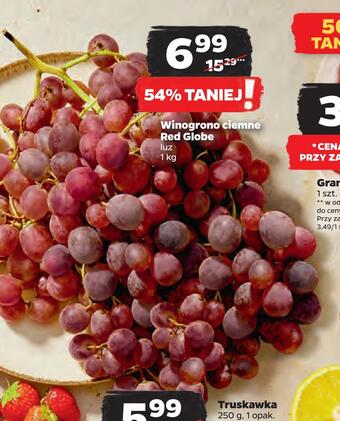 Netto Winogrono ciemne red globe oferta