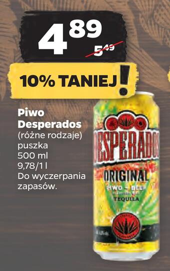 Netto Piwo desperados oferta