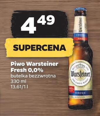 Netto Piwo warsteiner fresh 0,0% oferta