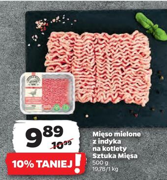 Netto Mięso mielone z indyka na kotlety sztuka mięsa oferta