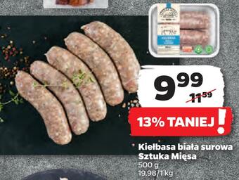 Netto Kiełbasa biała surowa sztuka mięsa oferta