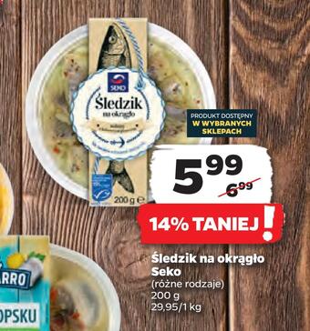 Śledzik na okrągło seko