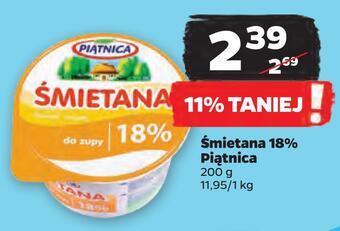 Netto Śmietana 18% piątnica oferta