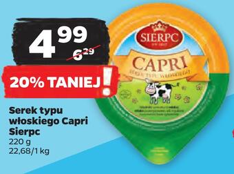 Netto Serek typu włoskiego capri sierpc oferta