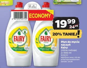 Netto Płyn do mycia naczyń fairy oferta