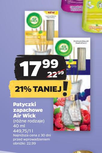 Netto Patyczki zapachowe air wick oferta