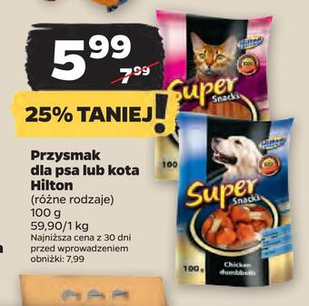 Netto Przysmak dla psa lub kota hilton oferta