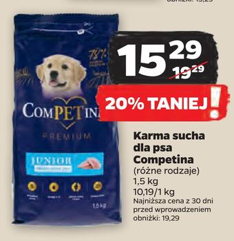 Netto Karma sucha dla psa competina oferta