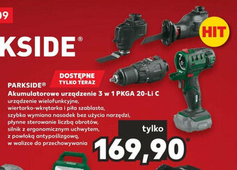 Kaufland PARKSIDE Akumulatorowe urządzenie 3 w 1 PKGA 20-Li C oferta