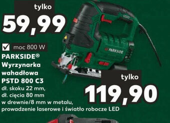 Kaufland PARKSIDE Wyrzynarka wahadłowa PSTD 800 C3 oferta