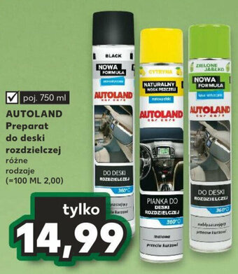 Kaufland AUTOLAND Preparat do deski rozdzielczej 750ml oferta