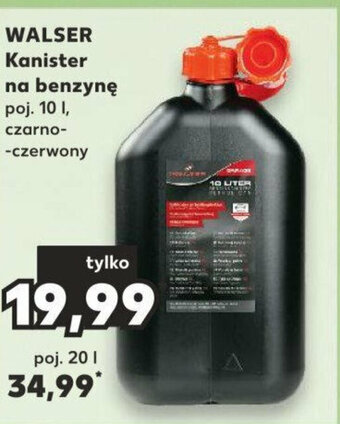 WALSER Kanister na benzynę 10l
