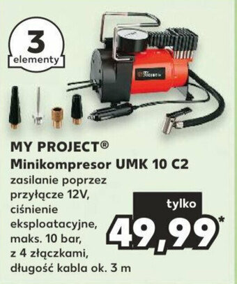 Kaufland MY PROJECT Minikompresor UMK 10 C2 oferta
