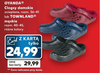 Kaufland OYANDA Clogsy damskie oferta