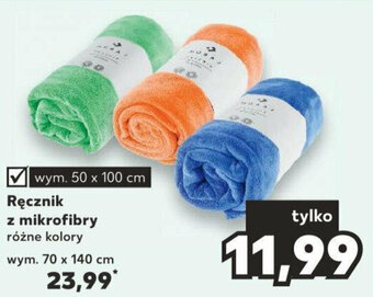 Kaufland Ręcznik z mikrofibry wym. 50 x 100 cm oferta