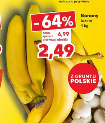 Kaufland Banany 1kg oferta