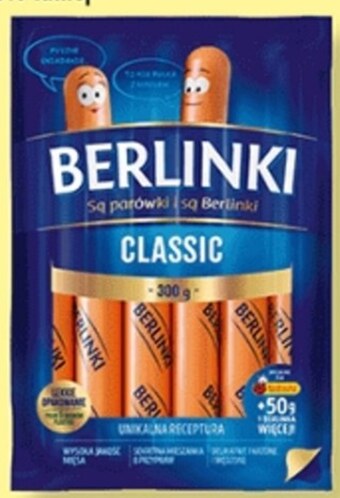 Biedronka Parówki berlinki oferta