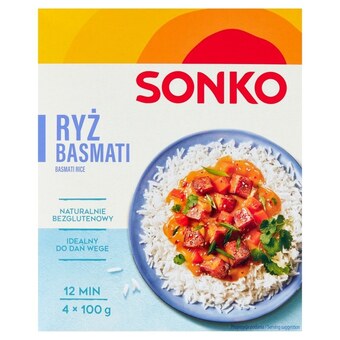 Dino Sonko ryż basmati 400 g (4 x 100 g) oferta