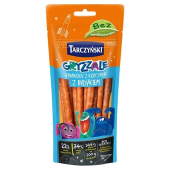 Dino Tarczyński gryzzale kabanosy z kurczaka z indykiem 90 g oferta