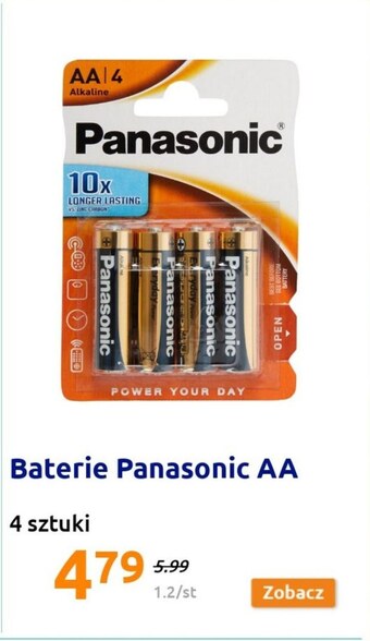 Action Bateria panasonic oferta