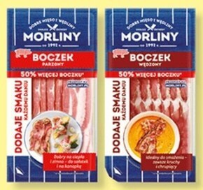 Biedronka Morliny boczek wędzony 150 g oferta