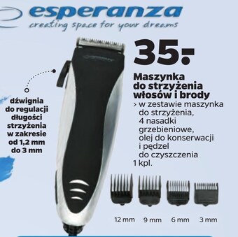 Netto Maszynka do strzyżenia esperanza oferta