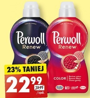 Biedronka Perwoll renew black płynny środek do prania 1980 ml (36 prań) oferta