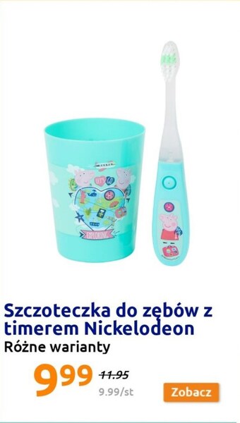 Action Szczoteczka do zębów nickelodeon oferta