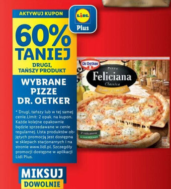 Lidl WYBRANE PIZZE DR. OETKER oferta