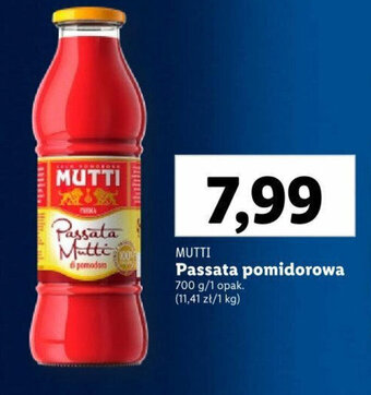 Lidl MUTTI Passata pomidorowa 700g oferta
