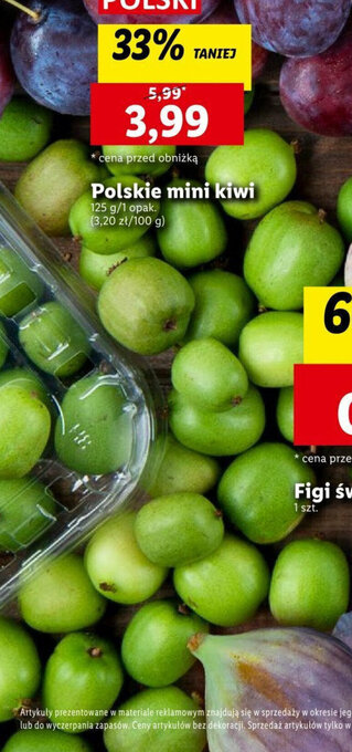 Lidl Polskie mini kiwi 125 g oferta