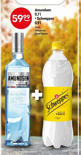 Żabka Wódka + schweppes citrus mix 900 ml oferta