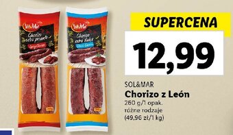 Lidl Chorizo z leon ostre oferta