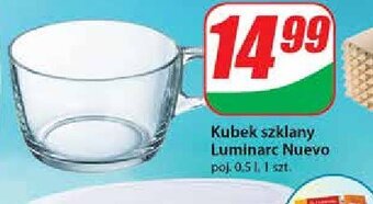Dino Kubek nuevo szklany przezroczysty 500 ml oferta