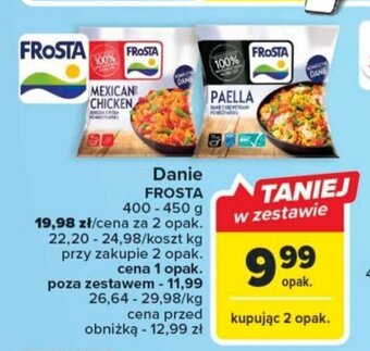 Carrefour Market Danie FROSTA 400-450 g oferta