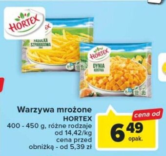Carrefour Market Warzywa mrożone HORTEX 400-450g oferta