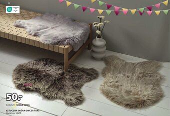 JYSK SZTUCZNA SKÓRA OWCZA TAKS 60x90 cm oferta
