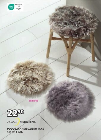 JYSK PODUSZKA SIEDZISKO TAKS Ś34 cm oferta