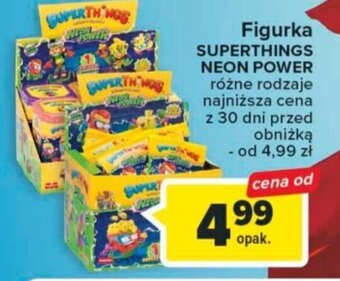 Carrefour Market Figurka SUPERTHINGS NEON POWER oferta