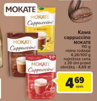 Carrefour Market Kawa cappuccino MOKATE 110 g oferta