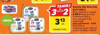 Carrefour Market Karma dla kota bio BUTCHER'S 85g oferta