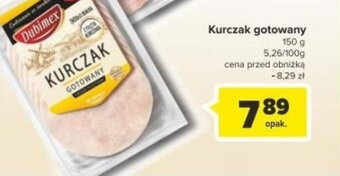 Carrefour Dubimex Kurczak gotowany 150g oferta