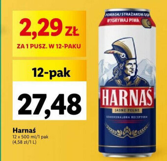 Lidl Harnaś 12 x 500 ml oferta
