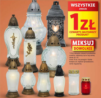 Lidl WSZYSTKIE ZNICZE oferta