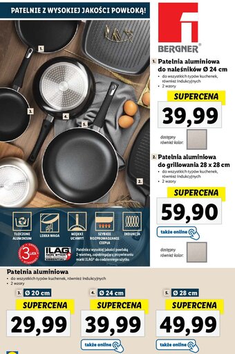 Lidl Patelnia 28 cm oferta