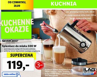 Lidl Spieniacz do mleka 500 w oferta