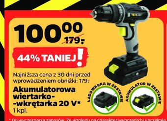 Netto Wiertarko - wkrętarka 20v oferta