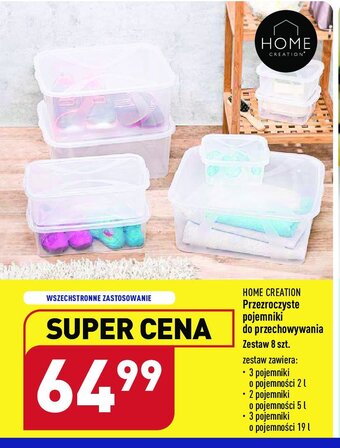 ALDI Pojemniki przezroczyste oferta