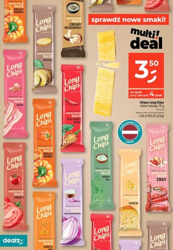 Dealz Chipsy bbq oferta