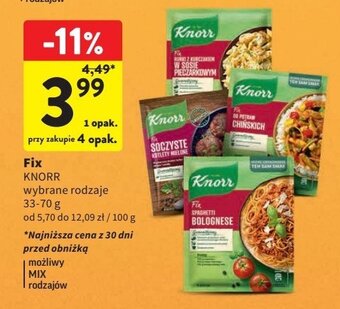 Intermarche Rurki z kurczakiem w sosie pieczarkowym oferta
